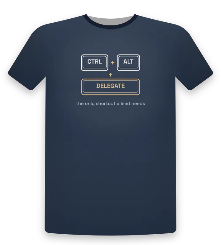 Ctrl + Alt + Delegate tee